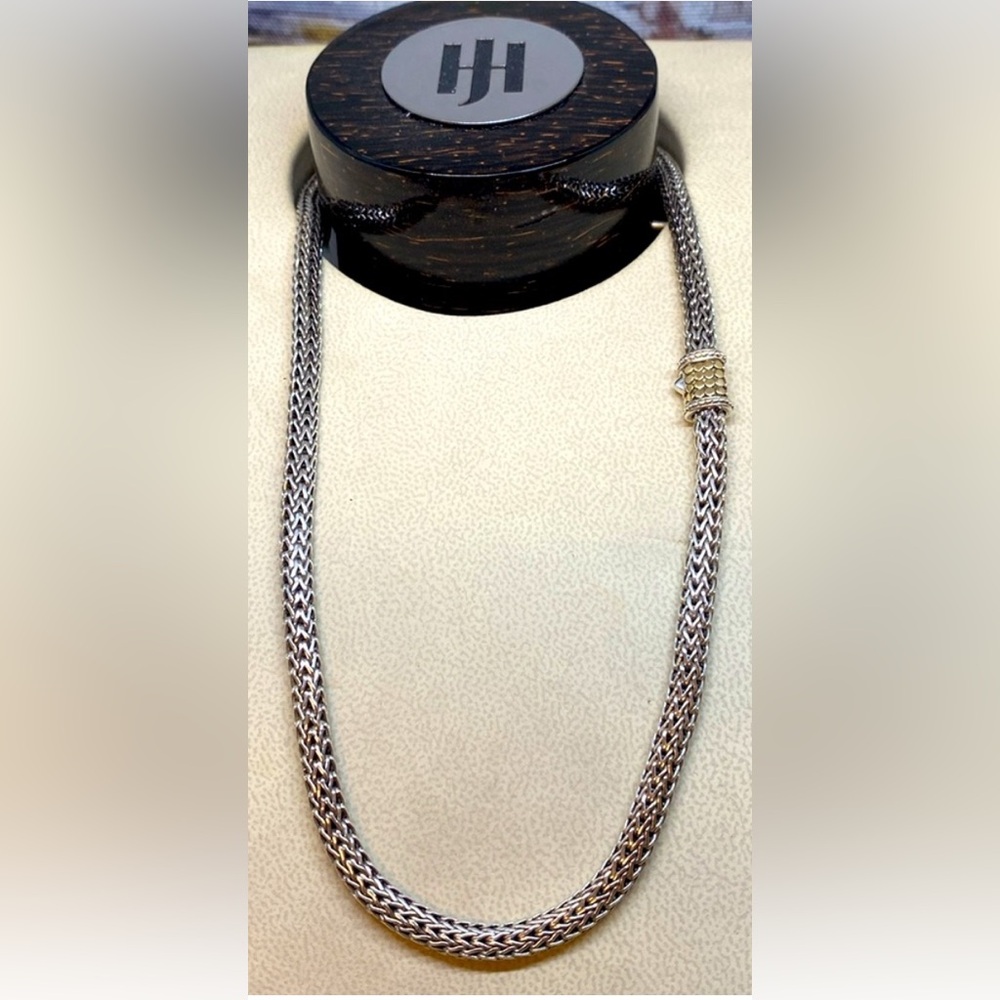 John Hardy 16” Icon Gold Dot Classic Chain 5mm Necklace